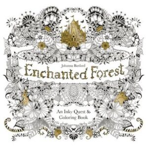 enchanted forest - målarbok för vuxna